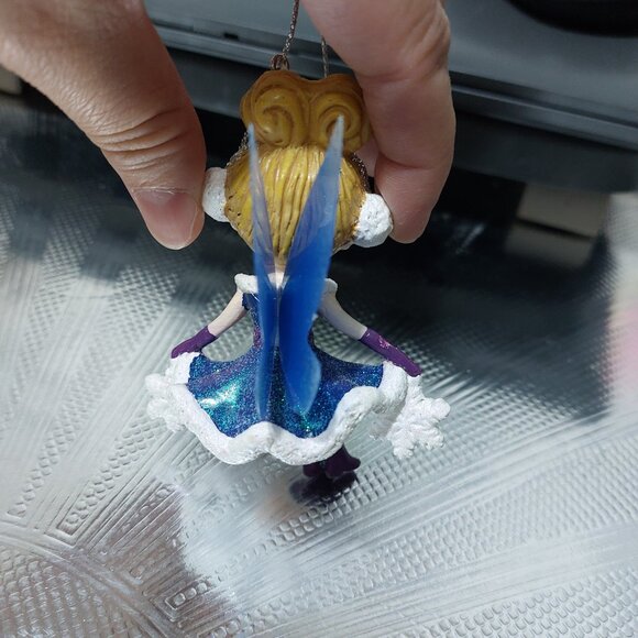 Beautiful Princess Fairy Xmas Christmas Ornament In Beautiful Dress - Picture 7 of 9